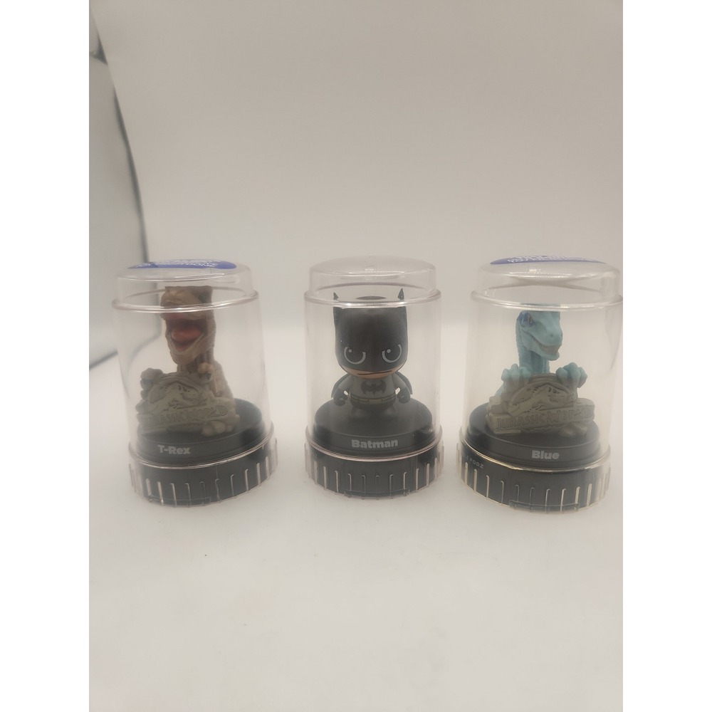 Good 2 Grow Podz Jurassic World and Batman Stackable Drink Toppers